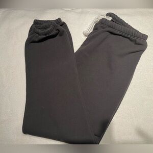 Perfectwhitetee-Fleece Joggers- Vintage Black- Size Medium